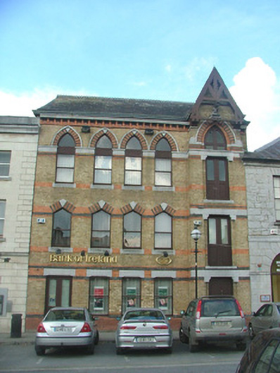 Foto perwakilan Bank of Ireland, Tullamore, pada rekaman NIAH 14807016.