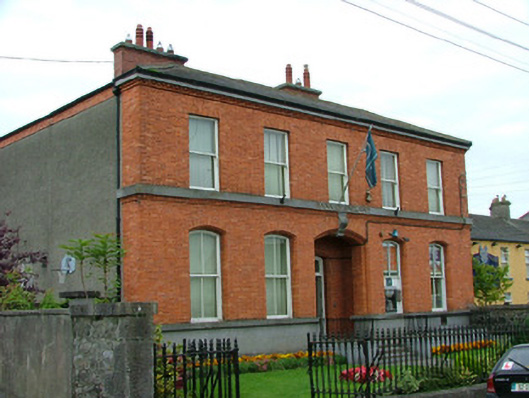 Foto perwakilan Bank of Ireland, Banagher, pada rekaman NIAH 14810010.