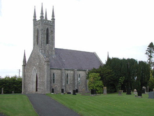 Foto perwakilan Clonyhurk Church, GARRYHINCH, pada rekaman NIAH 14933007.