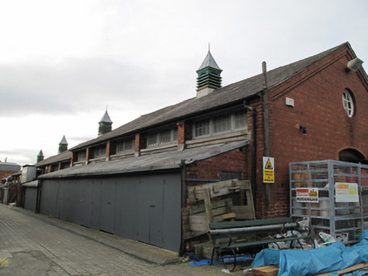 Foto perwakilan Collins Barracks, Dublin 7, pada rekaman NIAH 50070165.