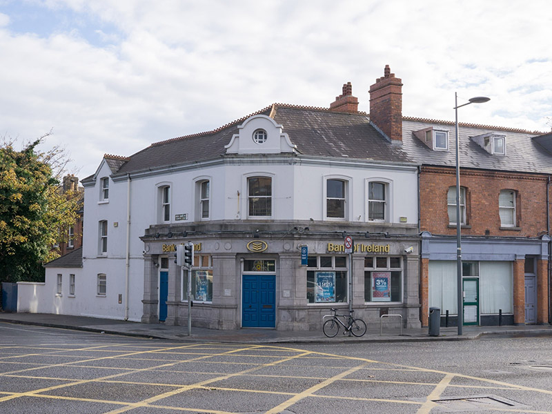 Foto perwakilan Bank of Ireland, Dublin 9, pada rekaman NIAH 50120204.