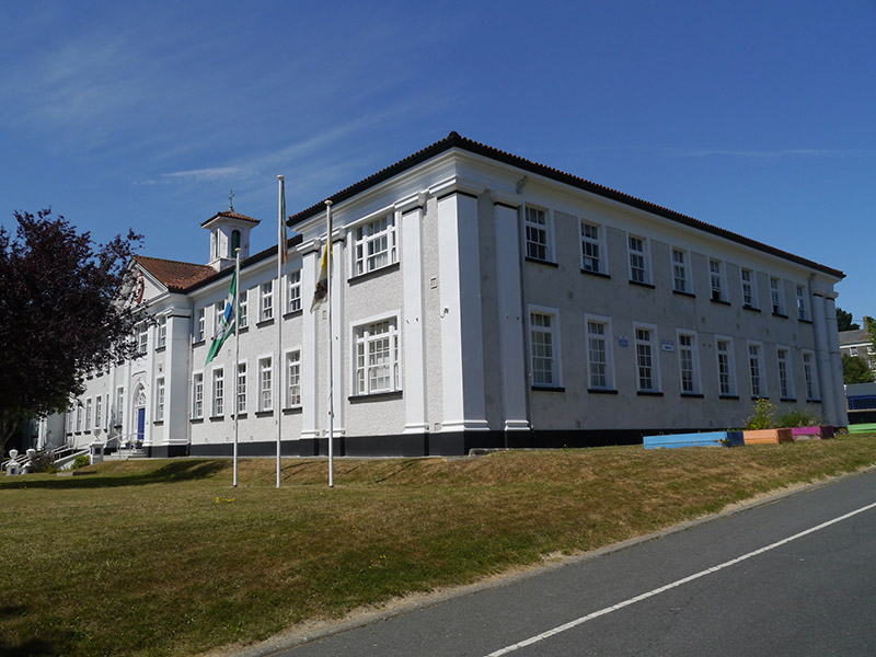 Foto perwakilan Christian Brothers' Boys' School, Dublin 3, pada rekaman NIAH 50130266.