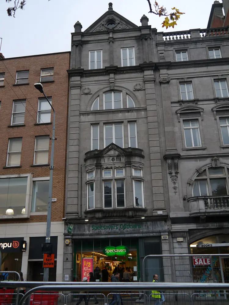 Foto perwakilan shop/retail outlet, 112, Grafton Street · NIAH 50910189, Dublin 2, pada rekaman NIAH 50910189.
