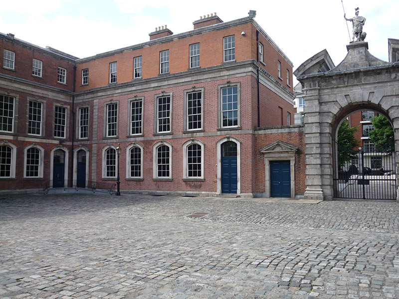Foto perwakilan Dublin Castle (North-west Range), Dublin 2, pada rekaman NIAH 50910277.