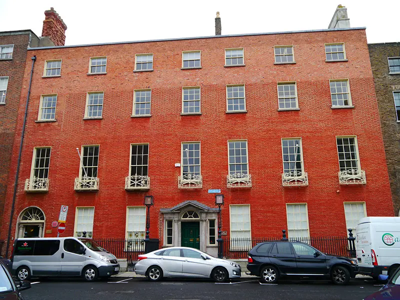 Foto perwakilan Ely House, Dublin 2, pada rekaman NIAH 50930012.